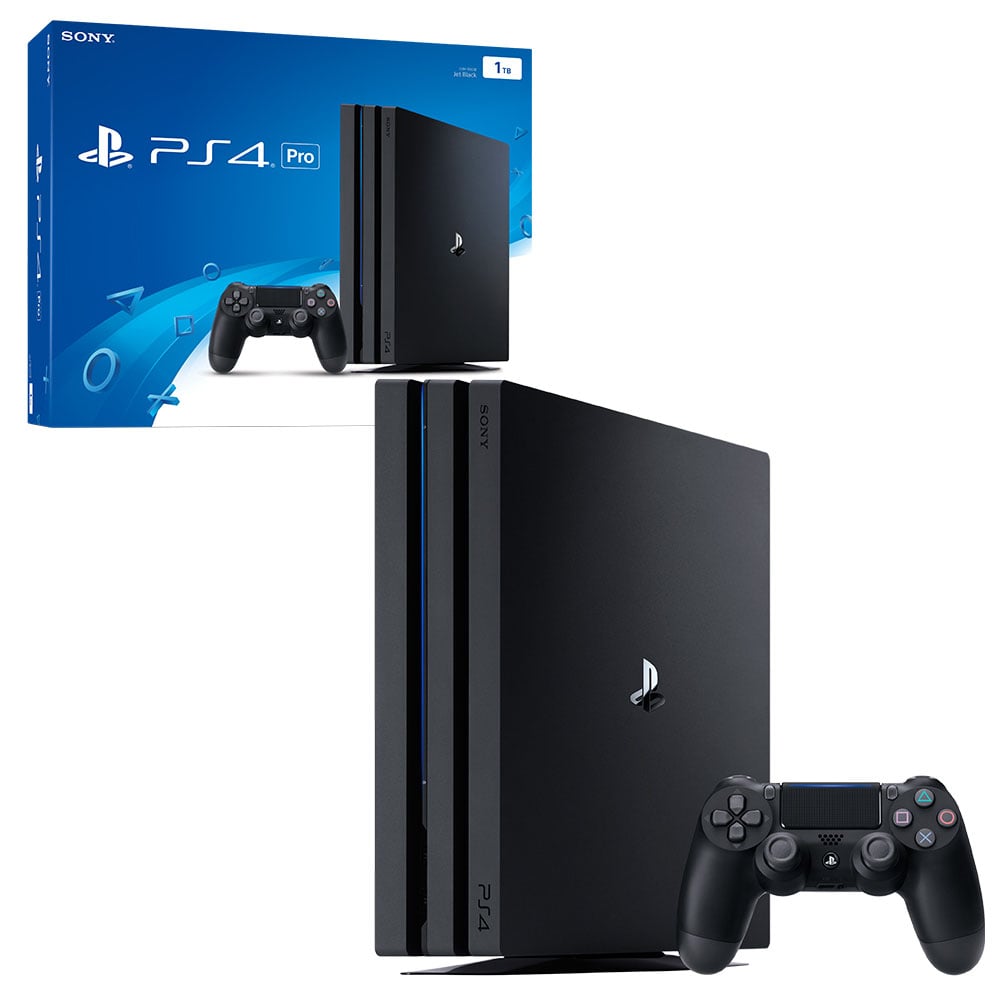 Used Sony PlayStation 4 Pro 1TB Black Console [Boxed] [Pre-Owned]