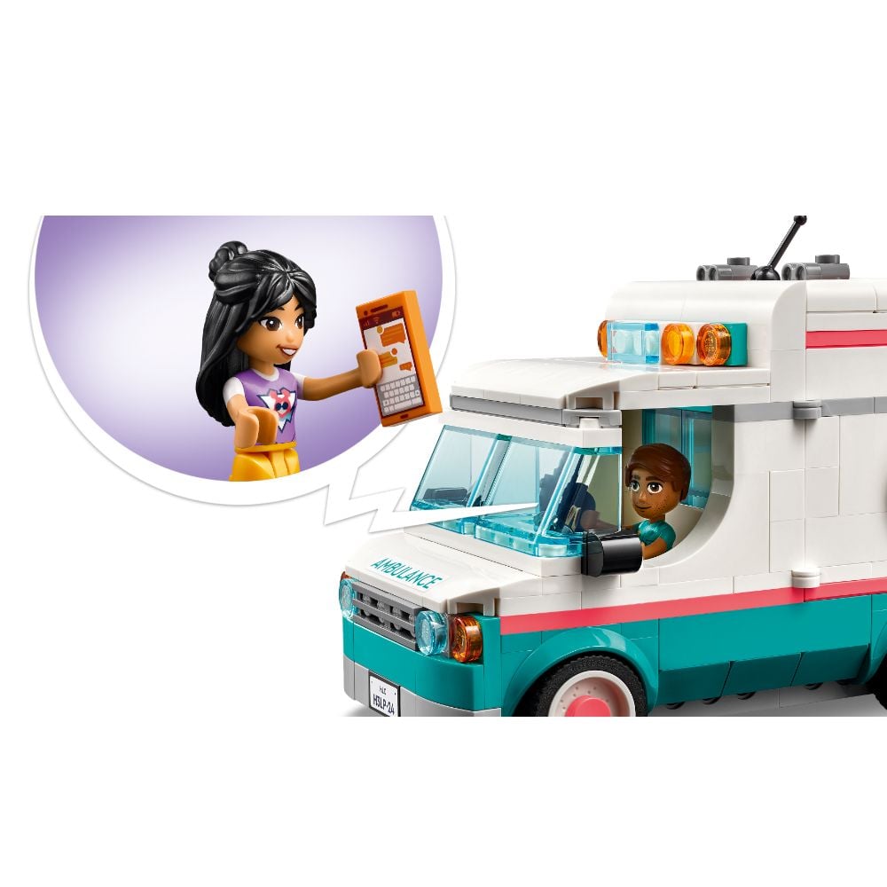 LEGO Friends Heartlake City Hospital Ambulance 42613