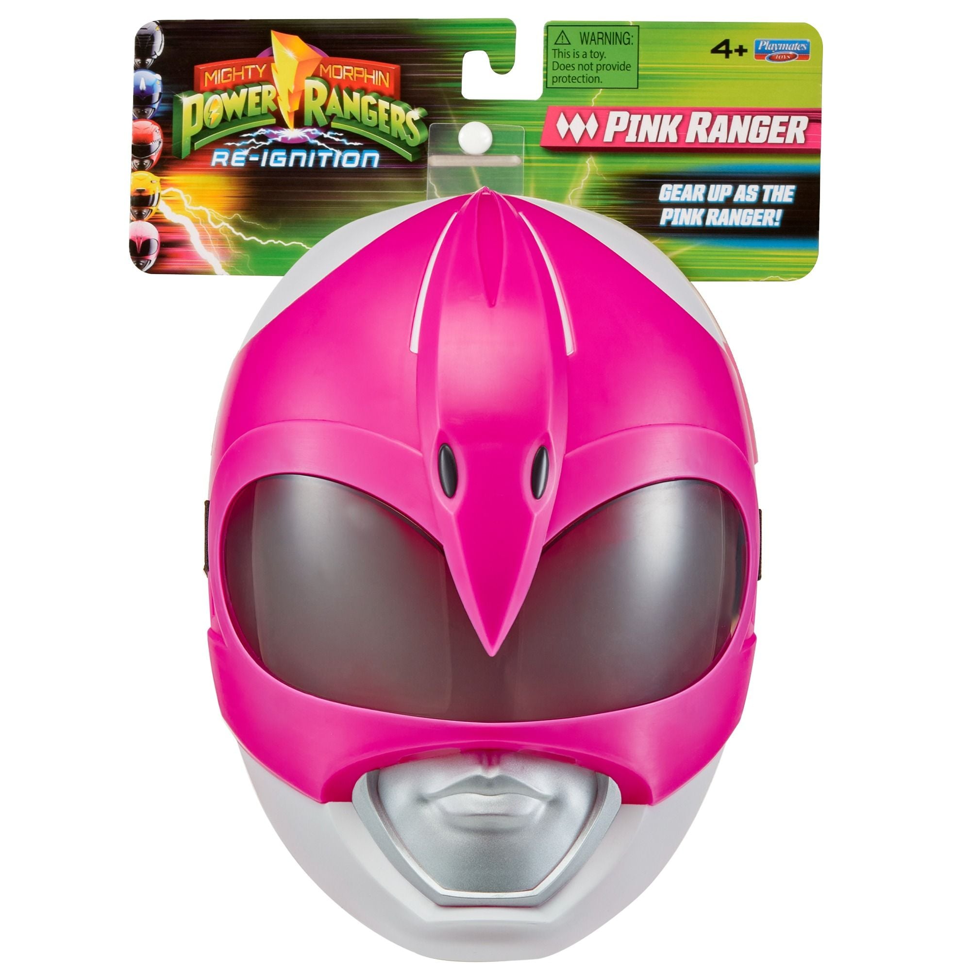 Adult Pink Power Ranger Mask