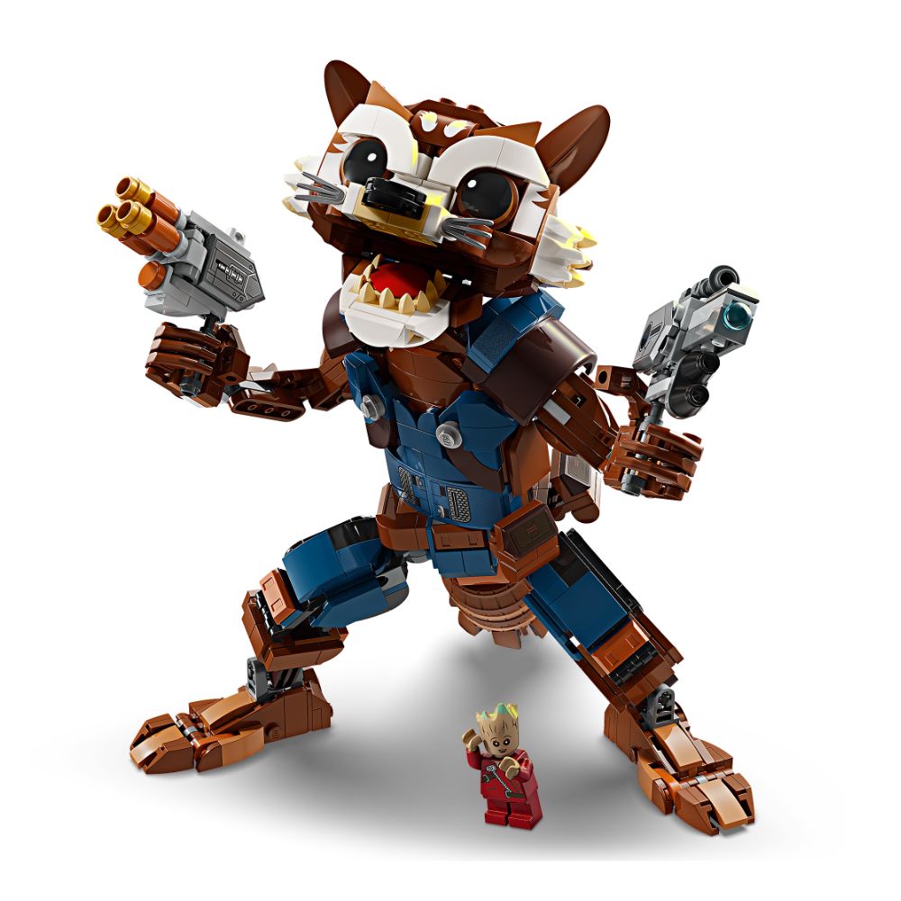 super héros lego marvel groot