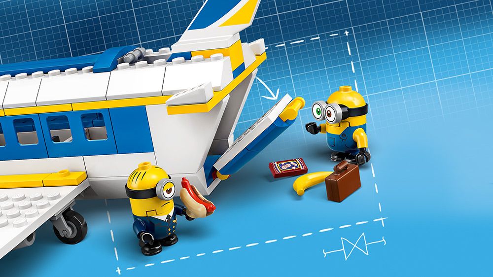 Lego minions hotsell airplane
