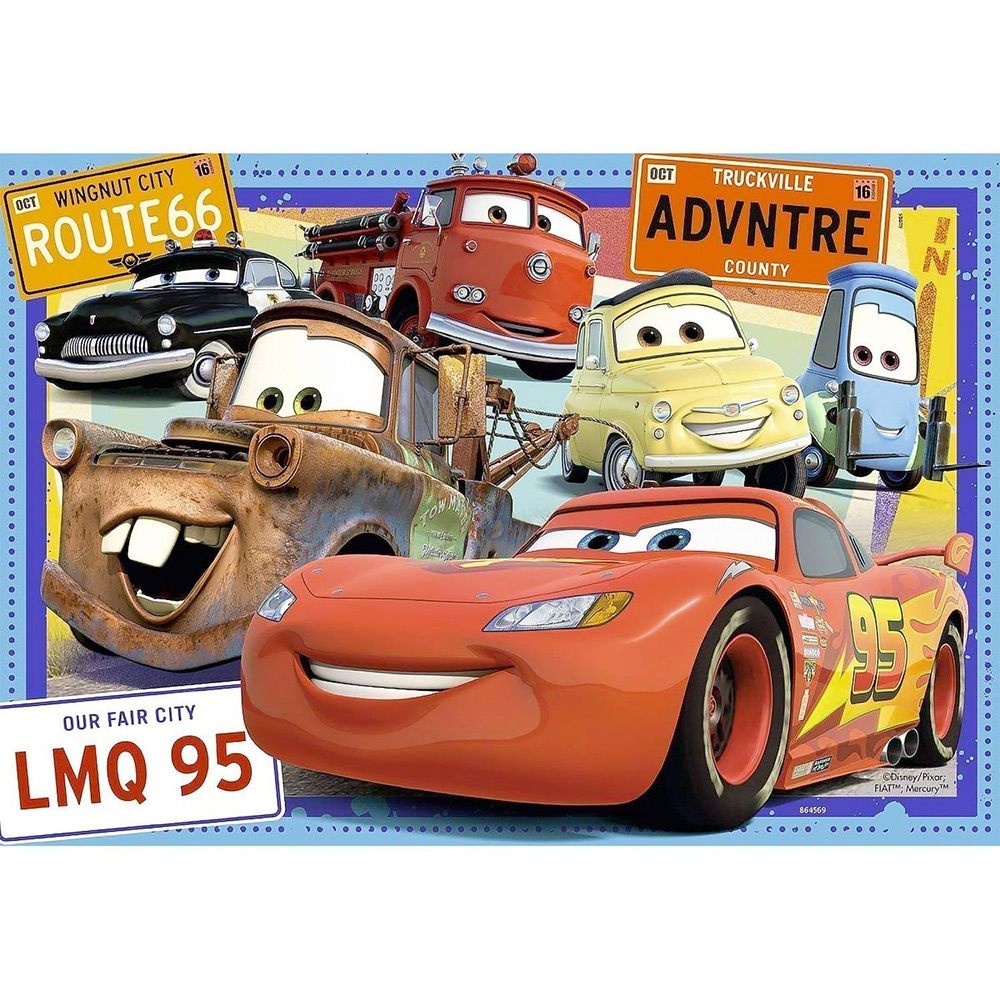 Disney cars hotsell puzzle 24 piece