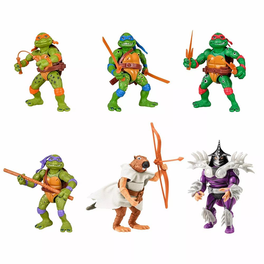 Ninja turtles movie action 2025 figures