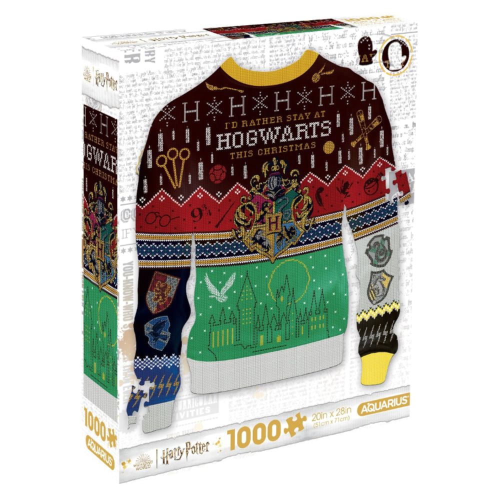 AQUARIUS Seinfeld Festivus Puzzle – 1000 Teile, Geformtes Puzzle, 51x71 Cm, Offizielles Sammlerstück