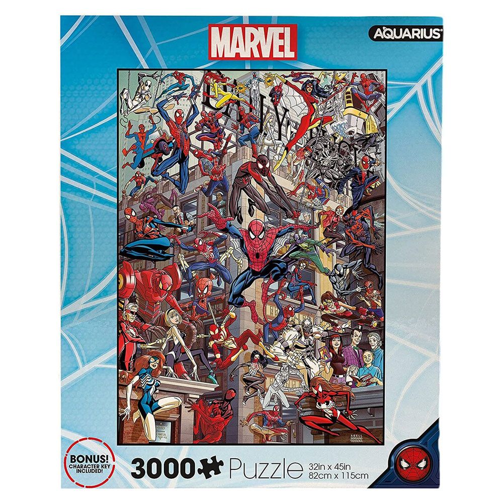 Aquarius Marvel Spider Man Heroes 3000 Piece Jigsaw Puzzle