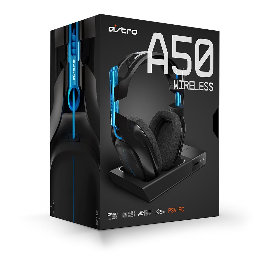ASTRO A50 Gen 3 Wireless Headset for / PS3 & PC | The Gamesmen