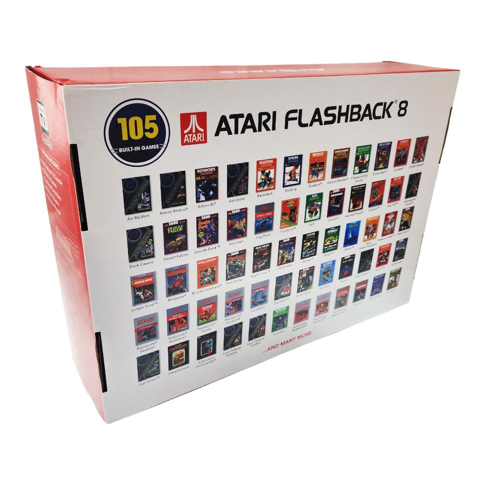 Atari Flashback 8 Classic Console with 105 Built In Games Boxed