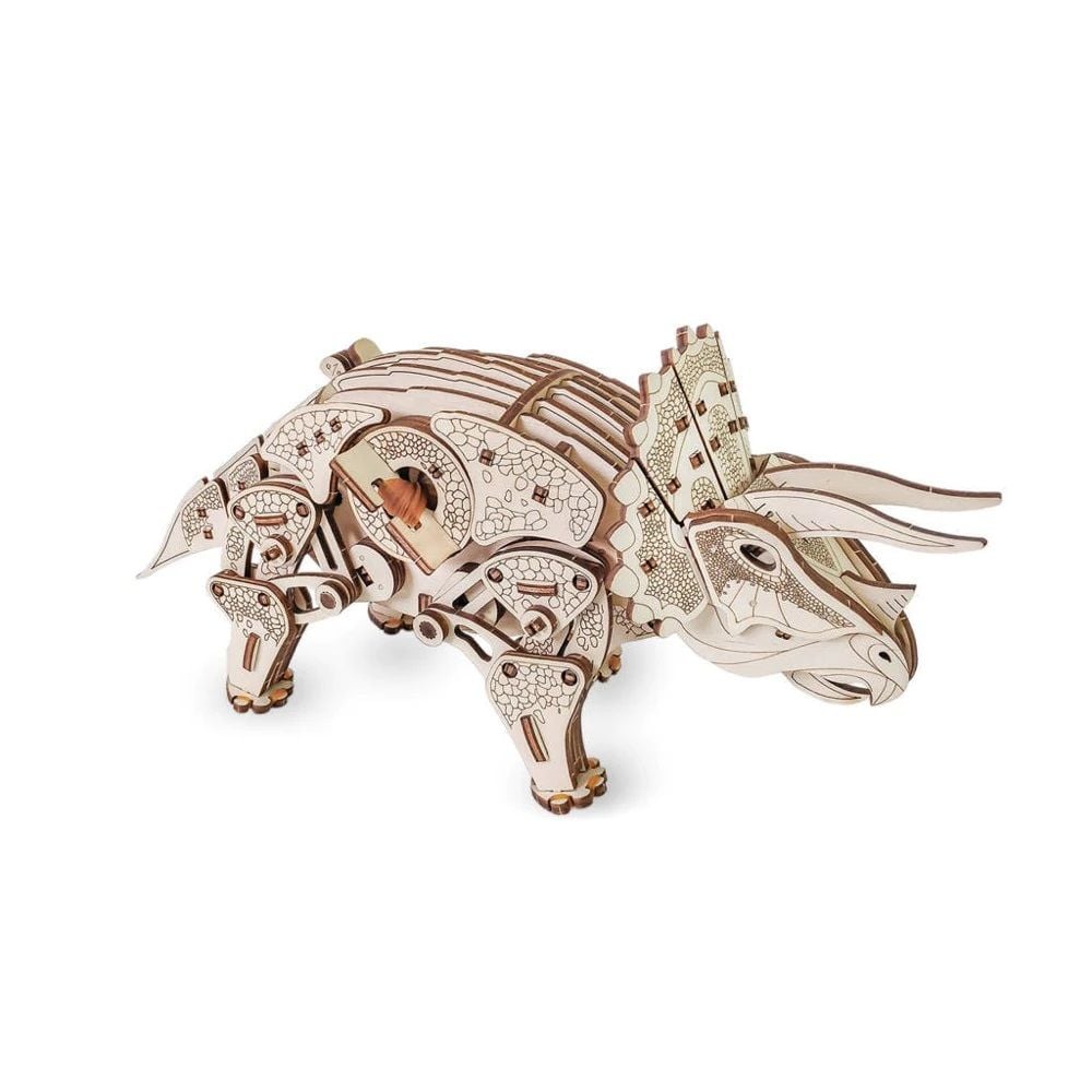 Australian Geographic Mechanical Triceratops 3D Puzzle Kit