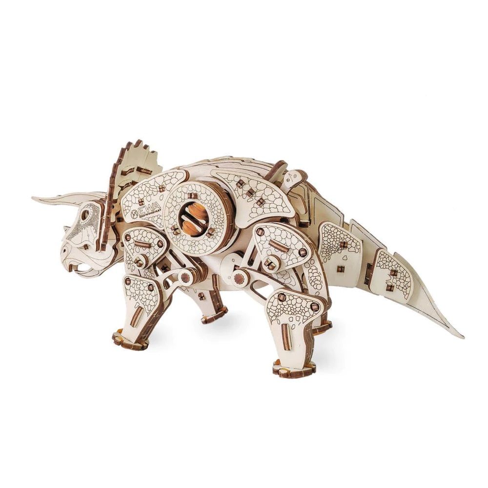 Australian Geographic Mechanical Triceratops 3D Puzzle Kit