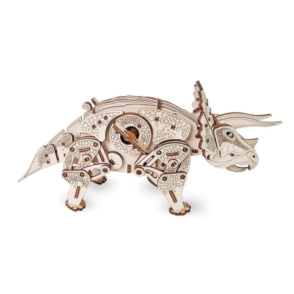 Australian Geographic Mechanical Triceratops 3D Puzzle Kit