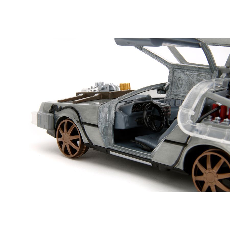 Delorean diecast top