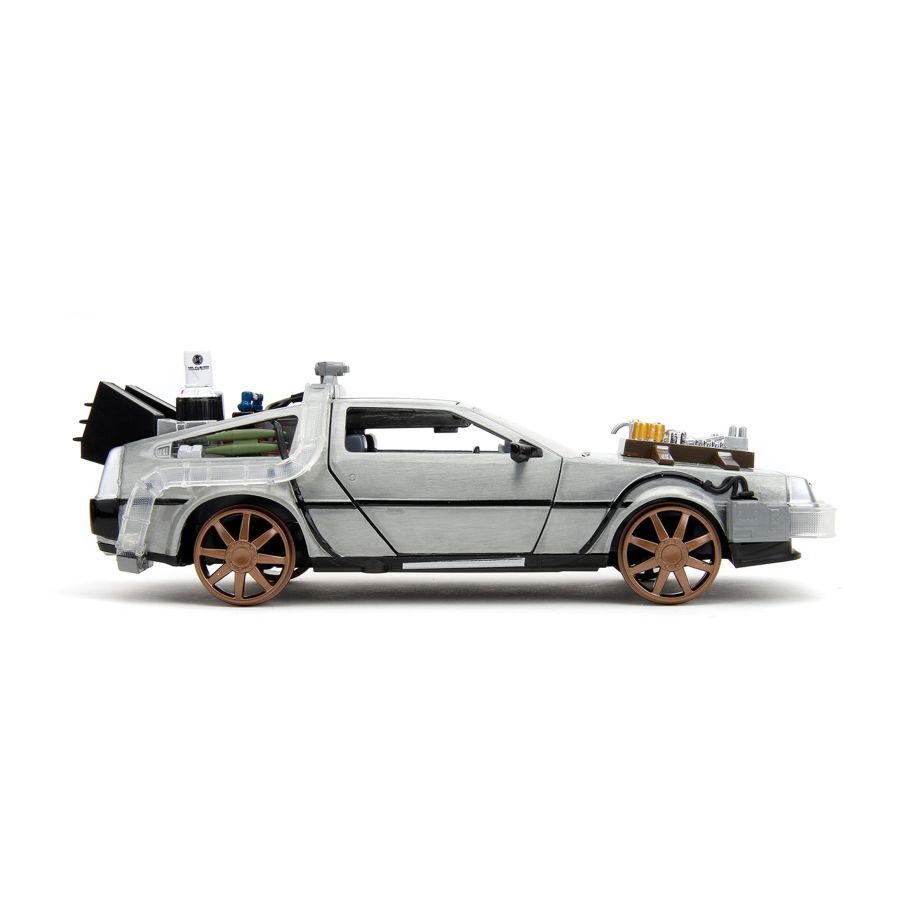 Back to the future sales diecast car