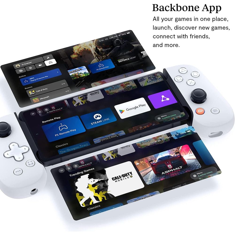 Backbone One Controller V2 for iPhone / Android (Gen 1)