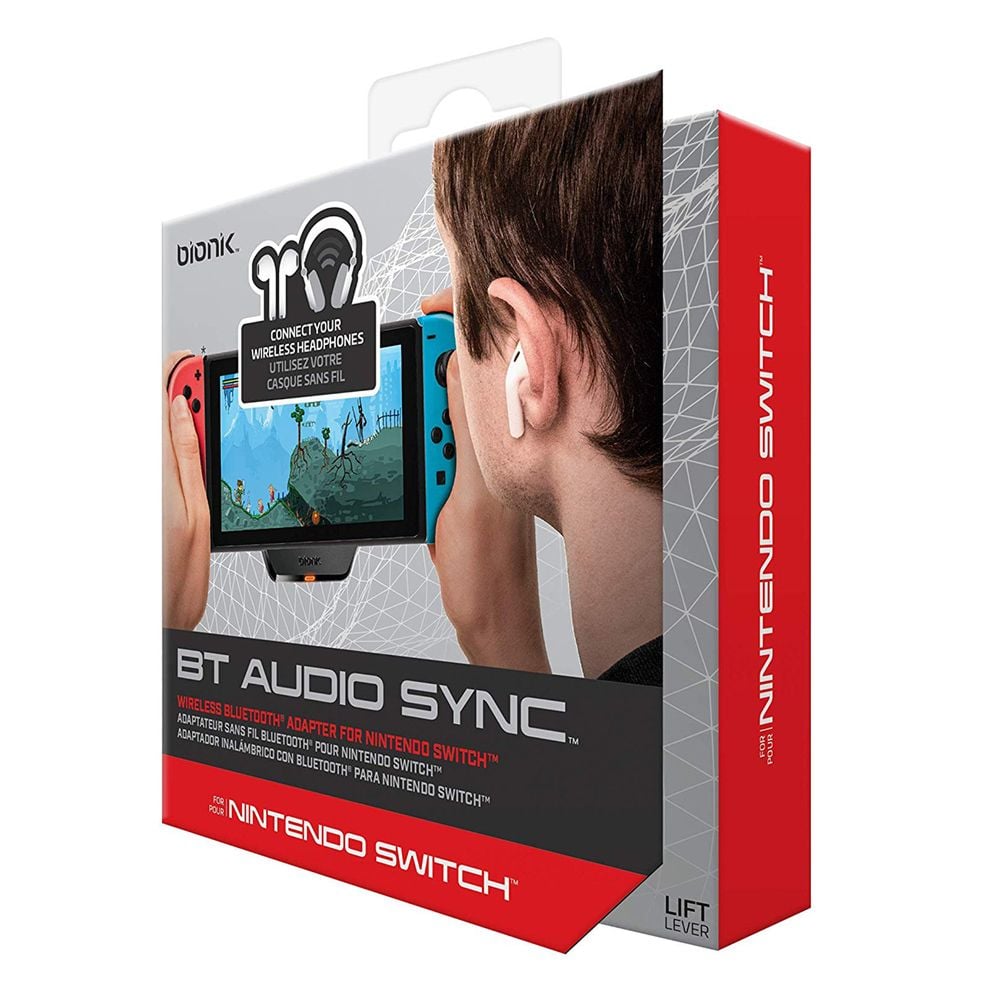 Bionik Audio Sync Bluetooth Adapter for Nintendo | The Gamesmen