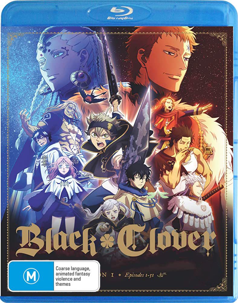 Black Clover Season 1 Complete Collection Blu-Ray - Collectors Anime LLC