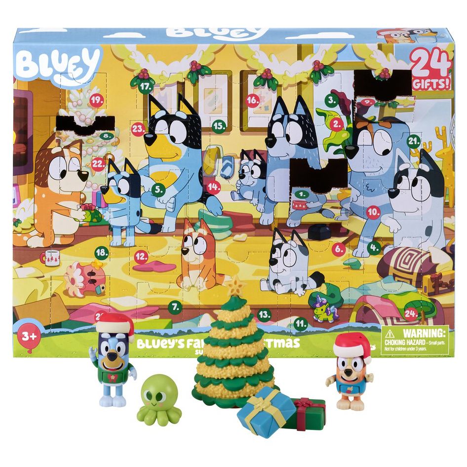 Bluey Classic Christmas Surprise Pack Exclusive Advent, 45 OFF