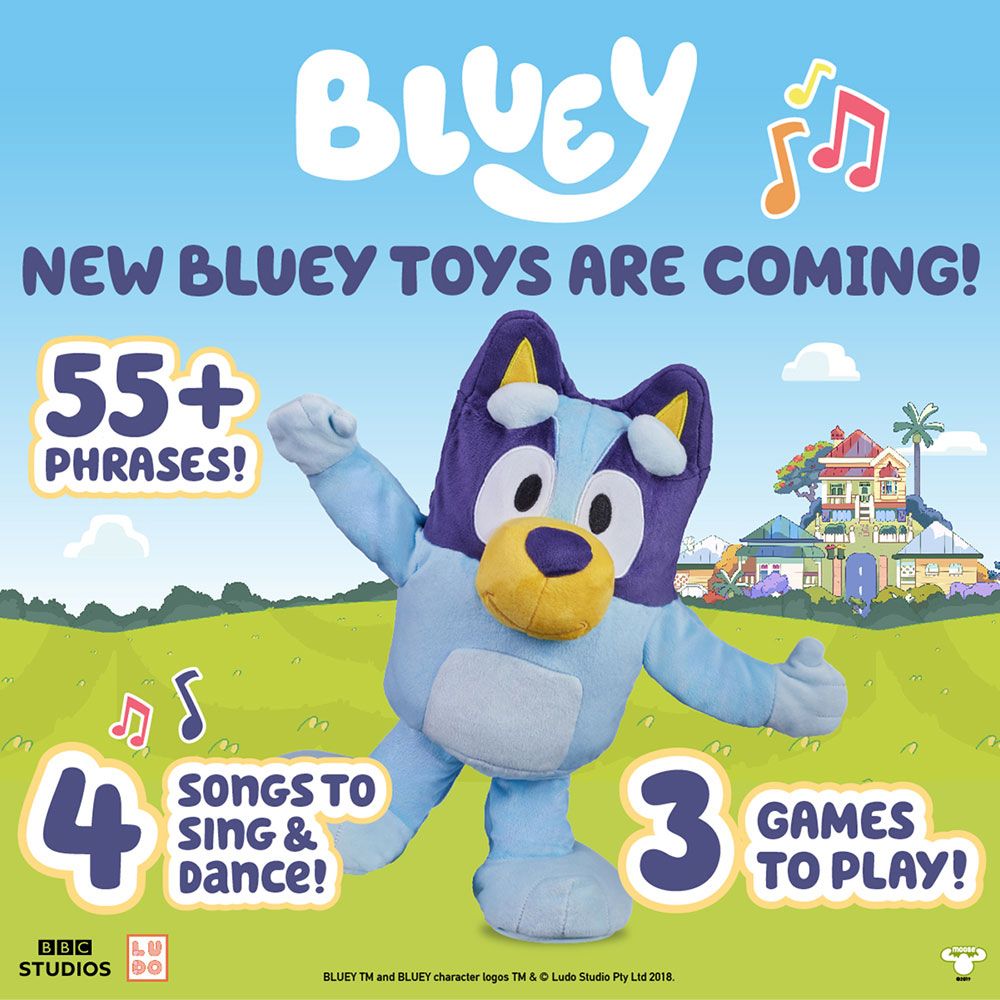 Bluey Dance and Play Plush