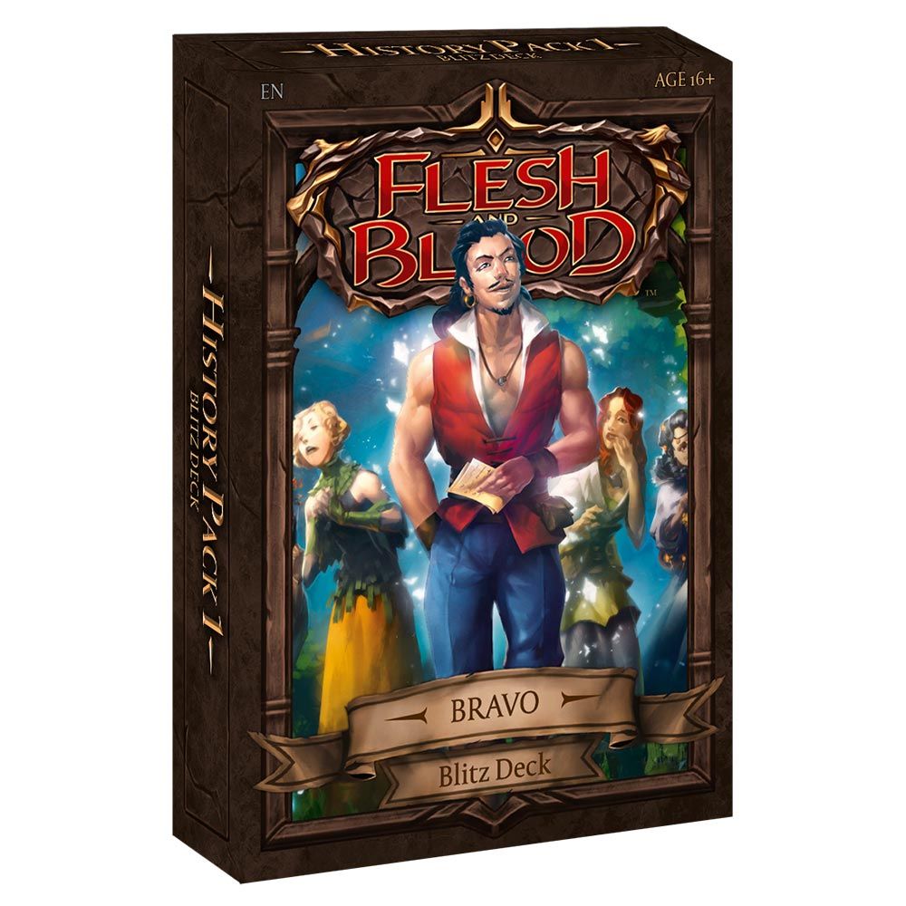 Flesh and Blood History Pack 1 Bravo Blitz Deck