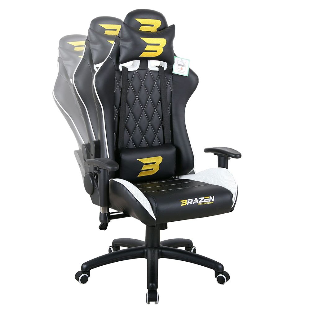 Brazen gaming chair hot sale red