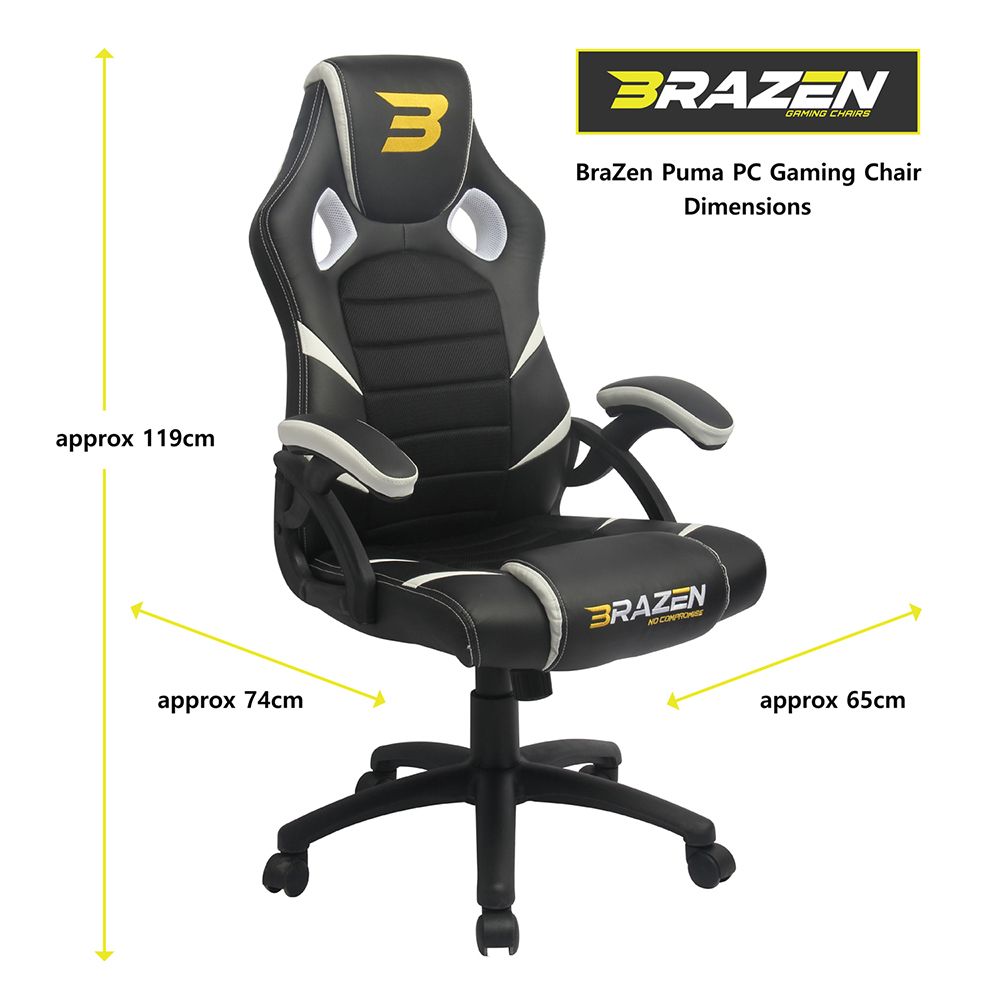Brazen gaming sales chair reviews