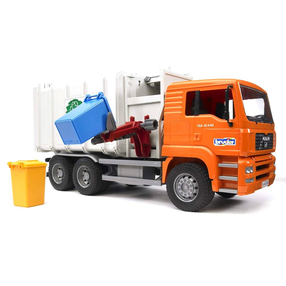 Bruder Man TGA Side Loading Garbage Truck