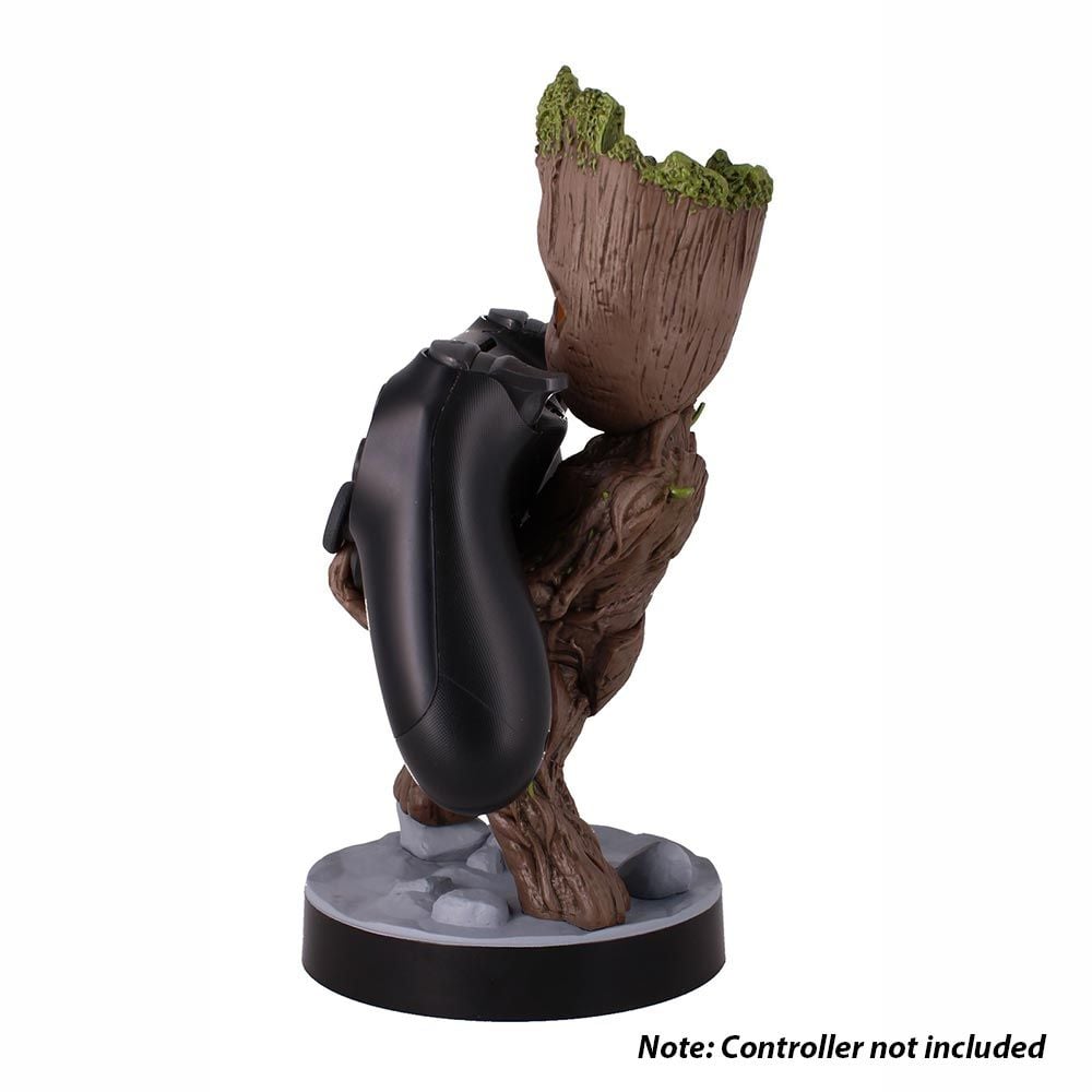EXQUISITE GAMING Cable Guy Charging Controller and Device Holder - Groot