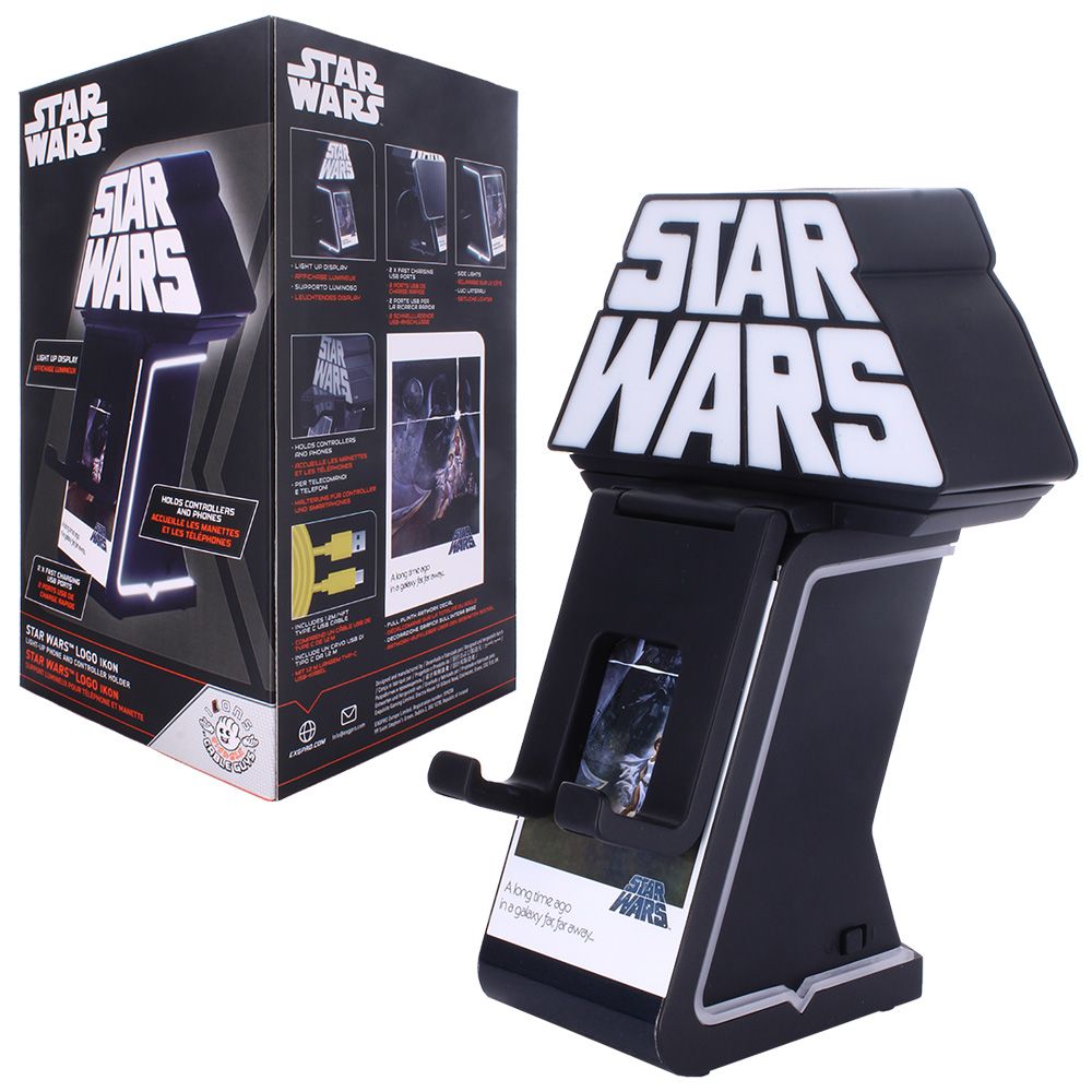 Cable Guys Star Wars Logo Ikon Phone & Controller Holder | The Gamesmen
