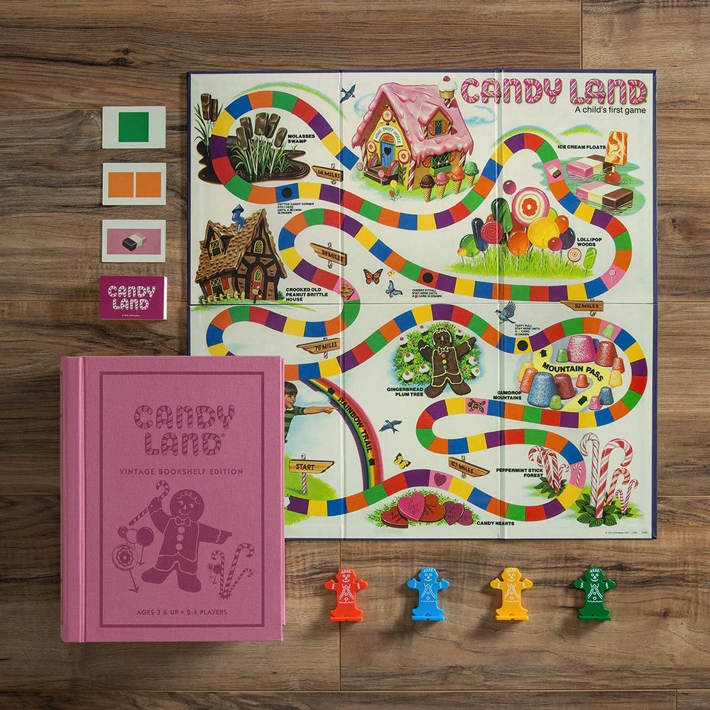 Board Games - Candy Land Vintage Bookshelf Edition Board Game