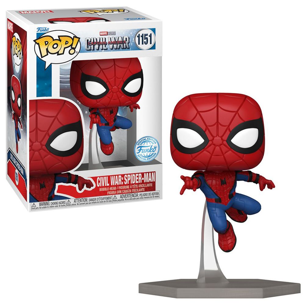 Funko pop spiderman hotsell civil war