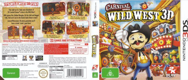 Carnival Games Wild West 3D Pre Owned 3DS