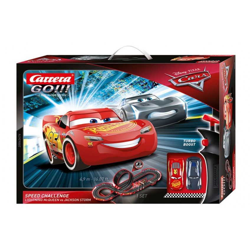 Disney cars slot car hot sale track