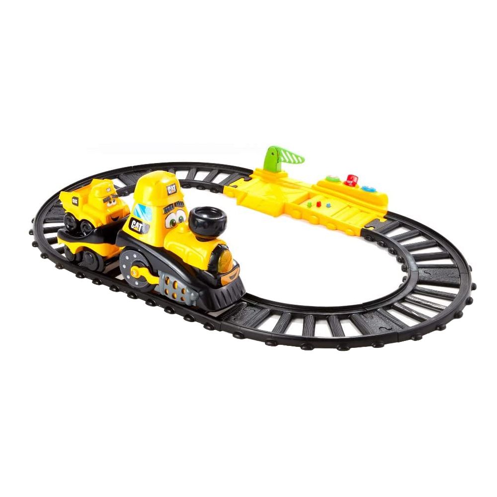Cat construction train set sales