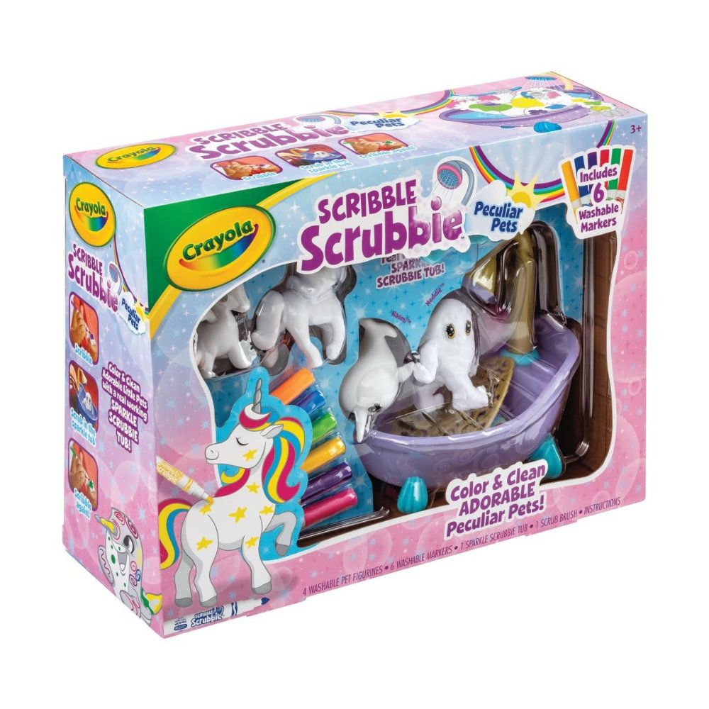 Crayola scribble scrubbie peculiar pets 2025