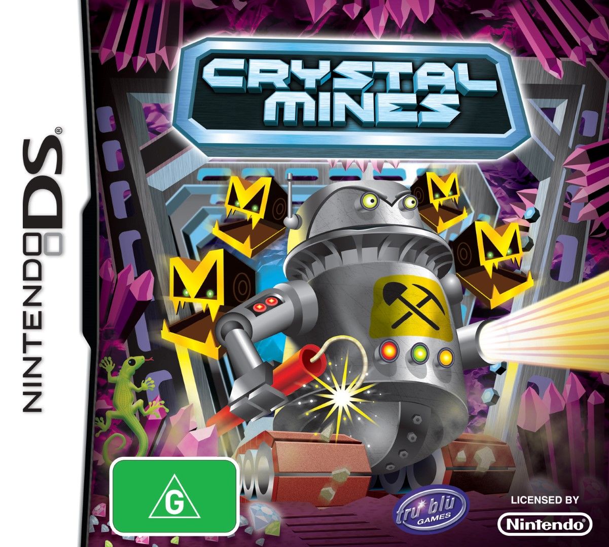 Crystal mines clearance nes