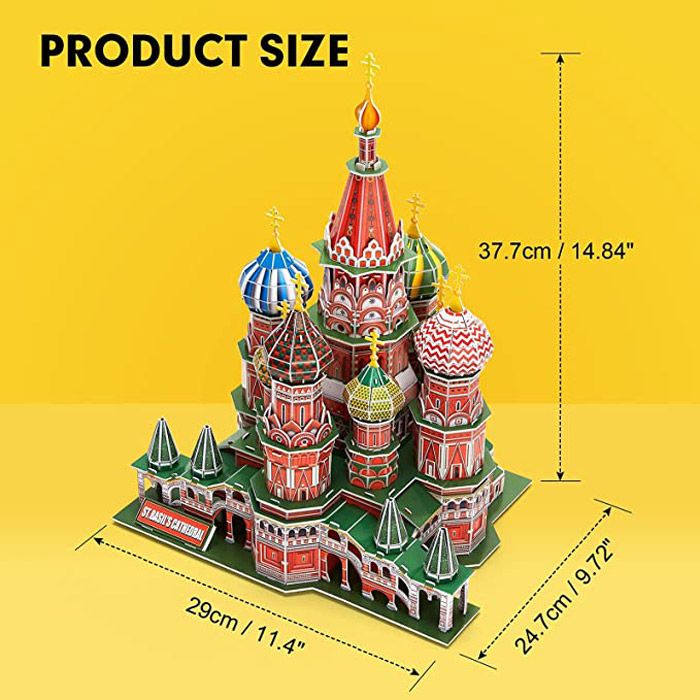 St basil cathedral 3d puzzle online