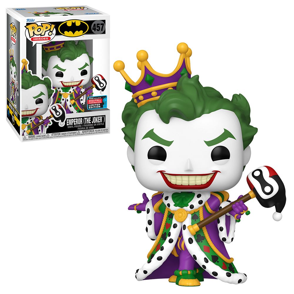 Funko Pop! Heroes Batman Emperor (The Joker) 2022 Fall Convention