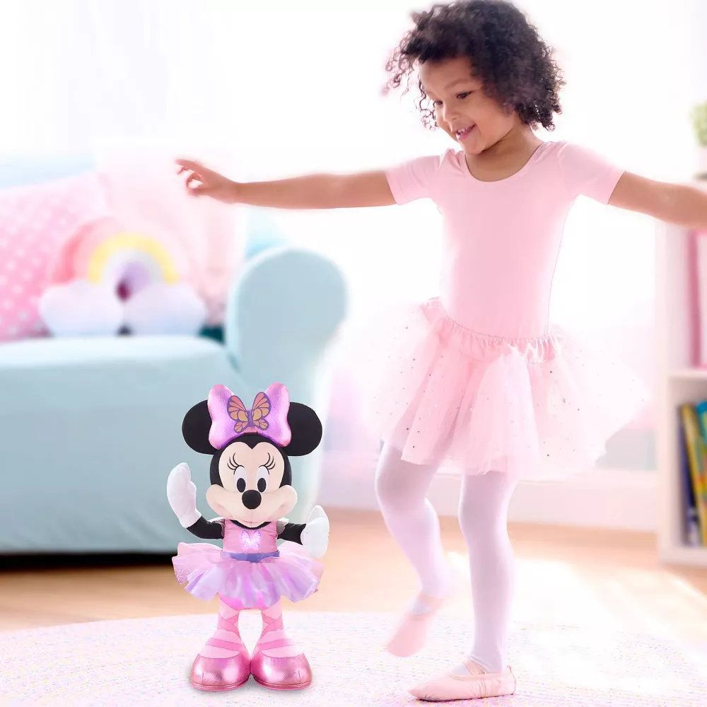 Disney Junior Minnie Butterfly Ballerina Minnie Mouse Plush