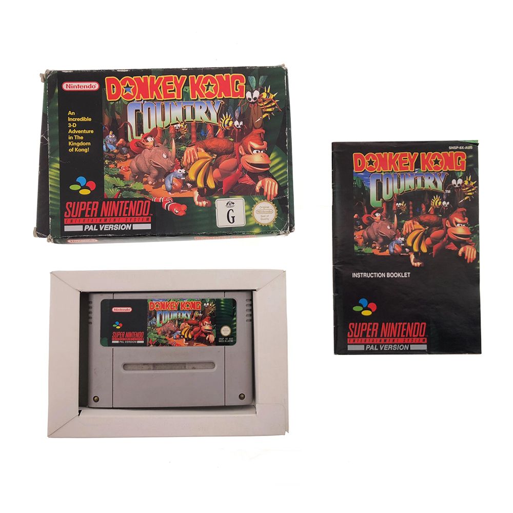 Donkey kong top country snes price
