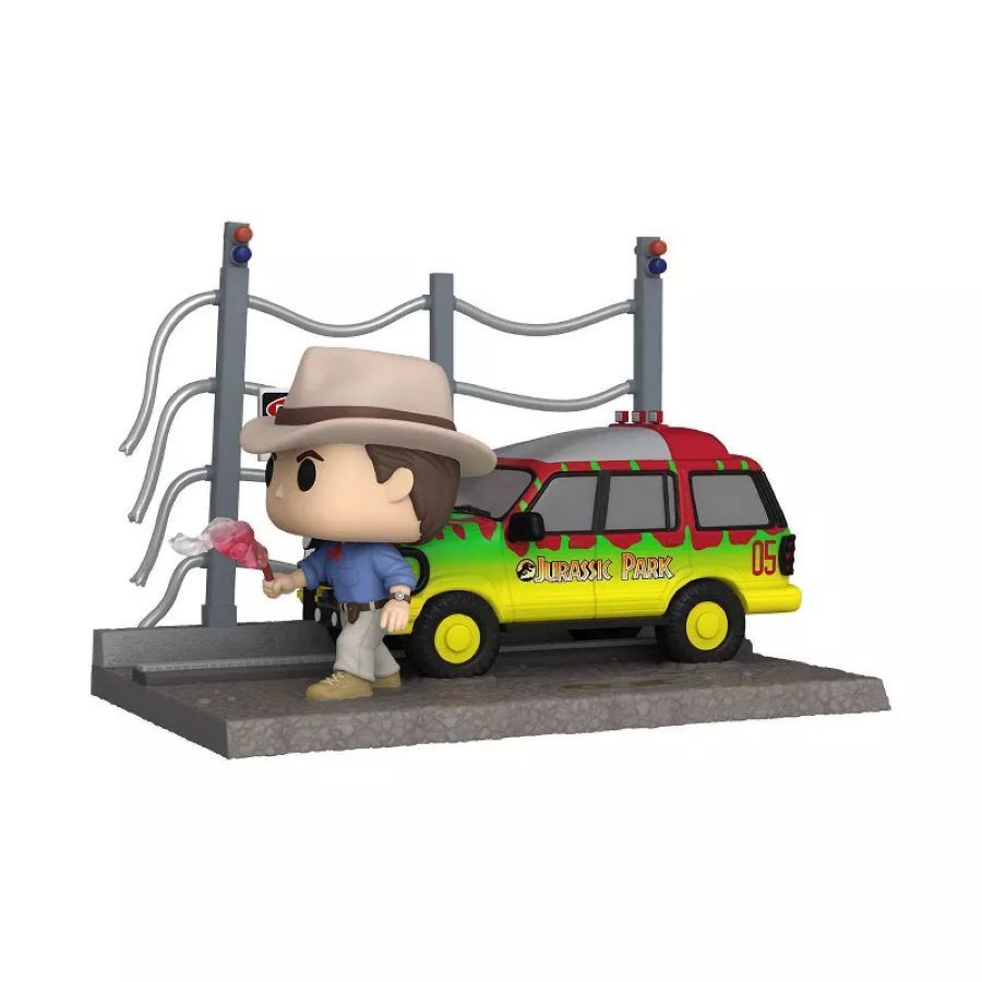 Jurassic Park T Rex Breakout Dr Alan Grant Movie Moment Funko