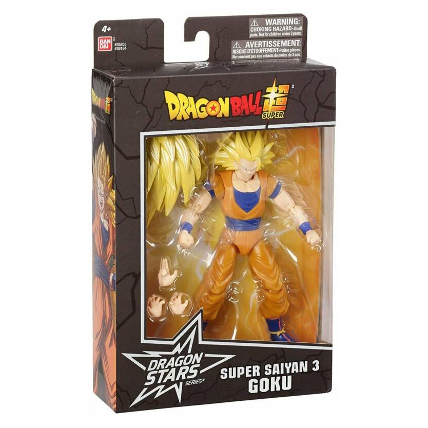 Dragon Ball Z Son Goku SSJ3 Figure Replaceable Hands Super