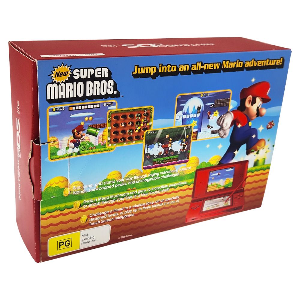Nintendo ds lite outlet super mario bros