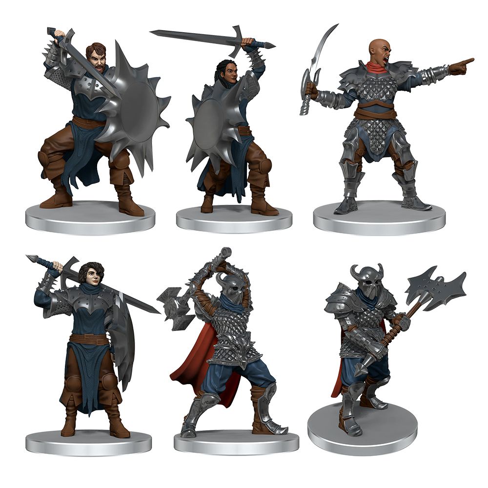 Dungeons & Dragons Icons of the Realms Dragon Army Warband Miniature Figures