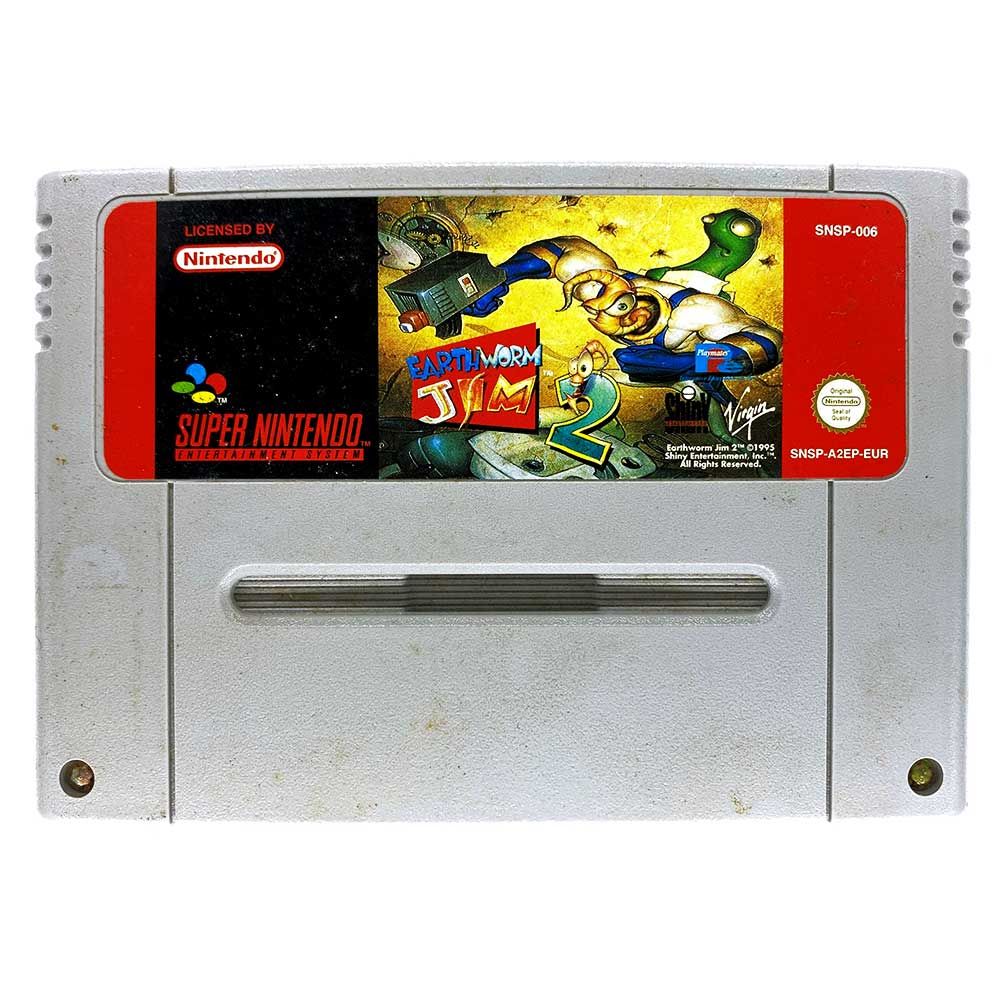 EarthWorm Jim - Super Nintendo em Promoção na Americanas