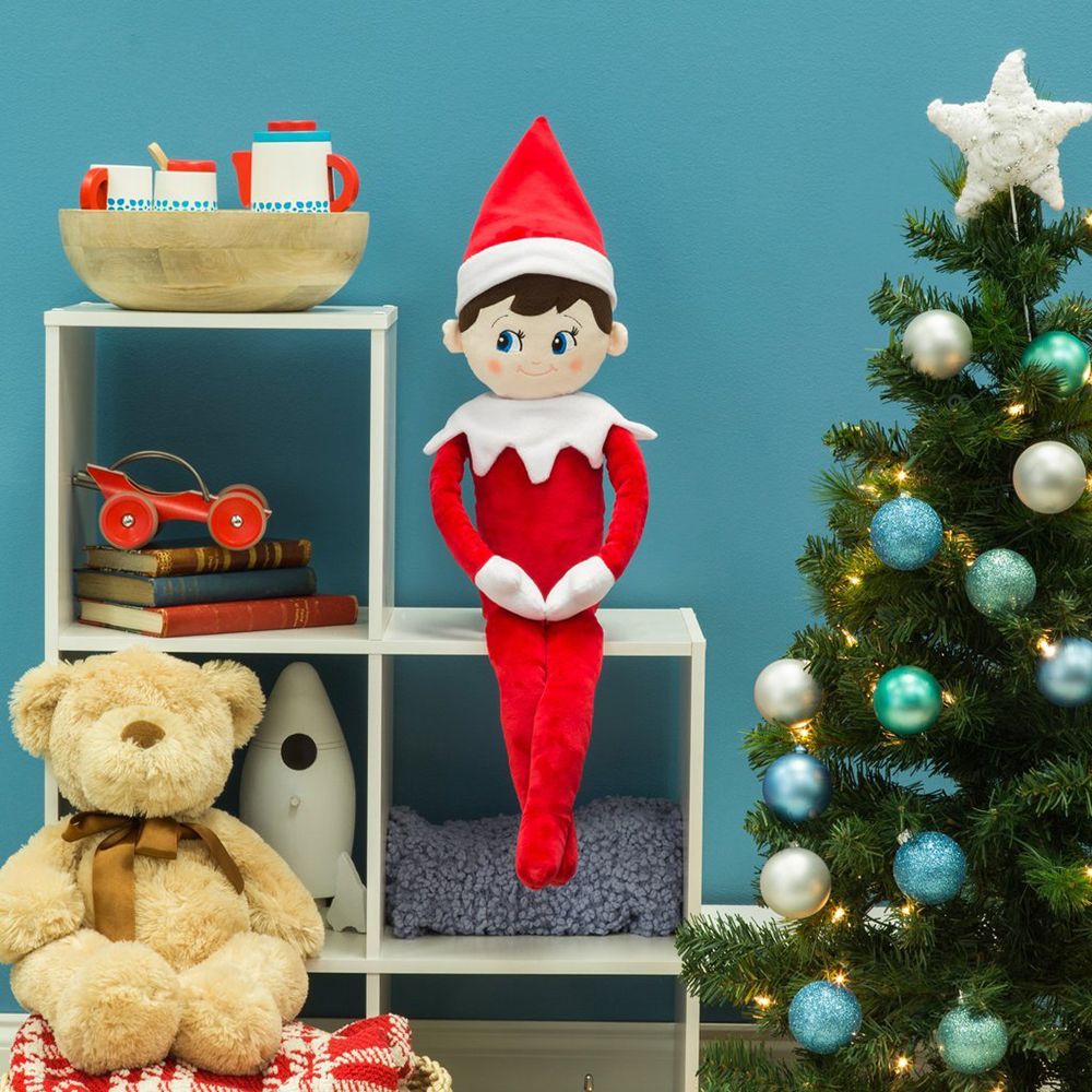 elf on the shelf cuddly toy