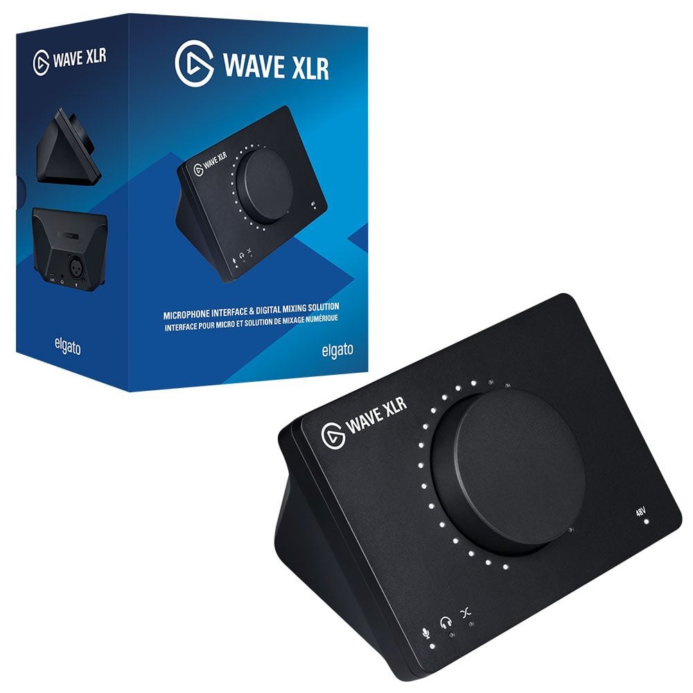 Elgato - Wave XLR - XLR/USB-C Microphone Interface & Digital Mixing  Solution