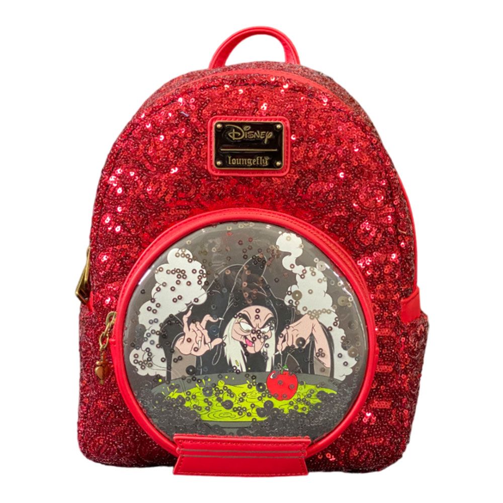 Loungefly Disney Villains Evil Queen Snow White Mini Backpack Bag Mirror  Mirror