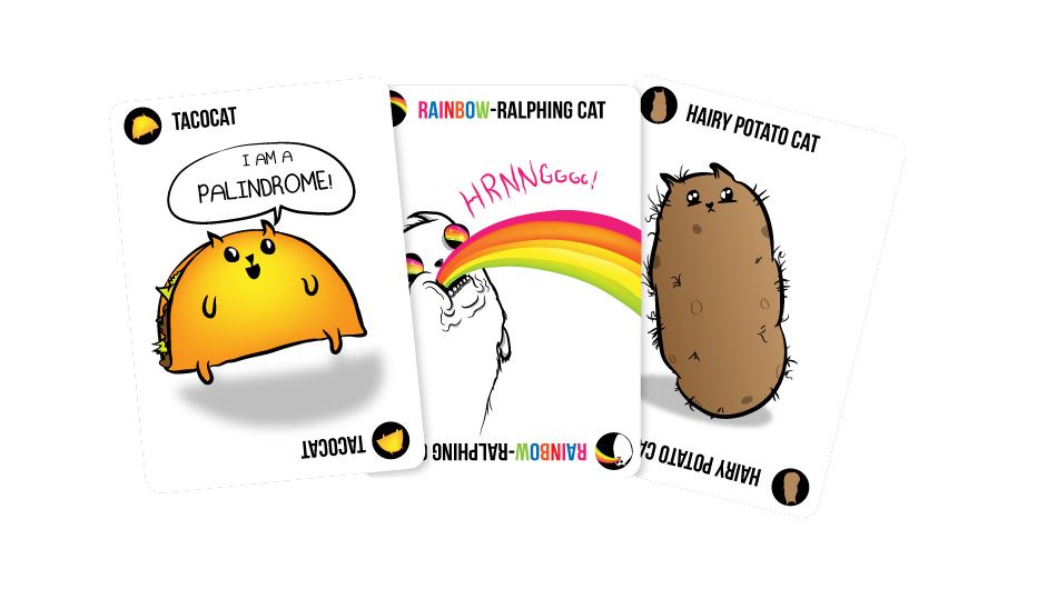 Exploding kittens hairy potato cat hotsell