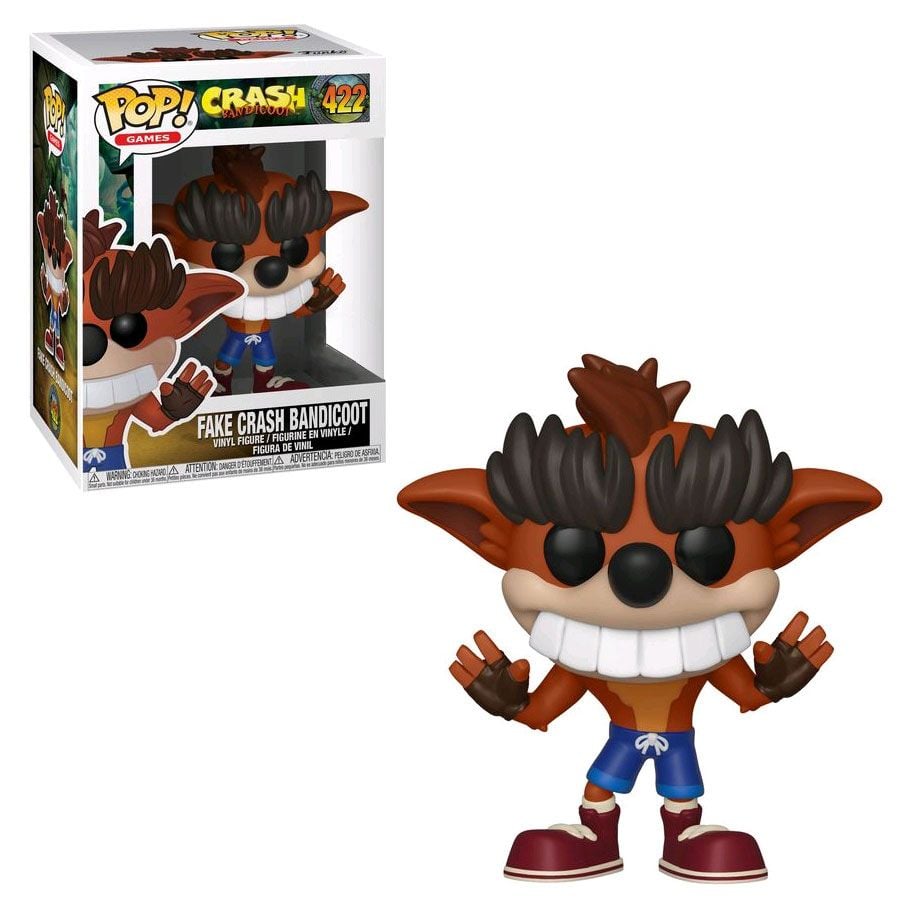 Crash bandicoot funko shop pop