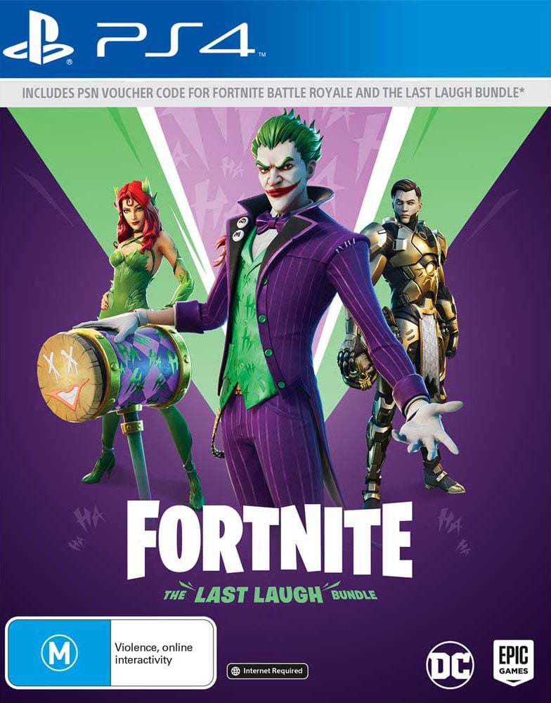 Fortnite The Last Laugh Bundle PS4