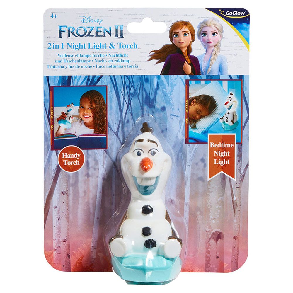 Disney Frozen Olaf Battery Operated Soft Lite Toy 